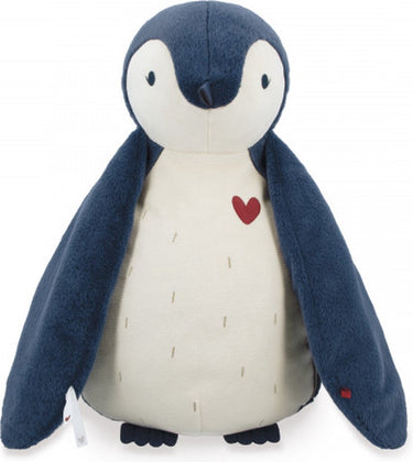 Kaloo complices – pinguin knuffel - 50 cm. - met inbakerdoek