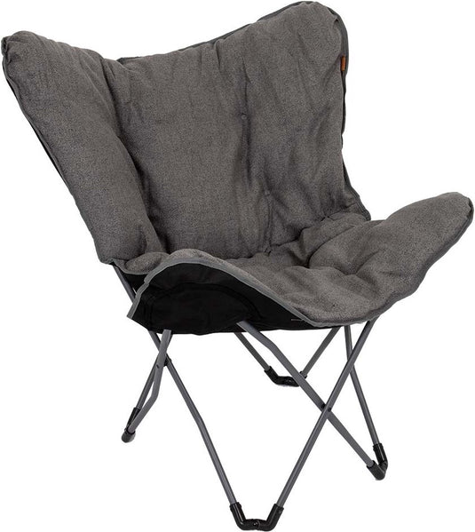 Bo-camp - urban outdoor - vlinderstoel - grainger - l - nika - grijs