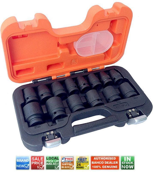 Bahco d s14 slagdopsleutelset 1 2 , 10-27mm