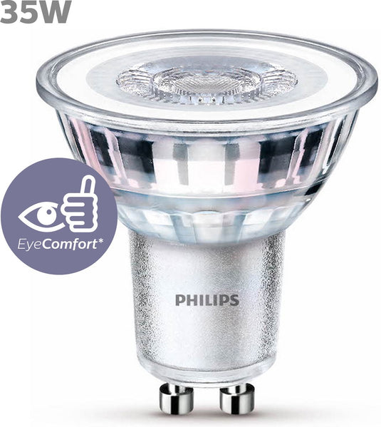 Philips led spot - 35 w - gu10 - koelwit licht