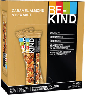 Be-kind single caramel almond seasalt (12x 40gr)