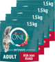 Purina one purina® one® adult - kattenbrokjes - rund volkoren granen - 4 x 1.5 kg