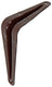 1013432 - konzool bruin 75x100 mm | 20 stuks