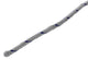 Mack 1014931 - pp gevlochten wit blauw streng3mm 20m | 5 stuks