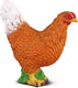 Collecta figurine - kip - (s) - boerderijdieren - handgeschilderd - miniatuur