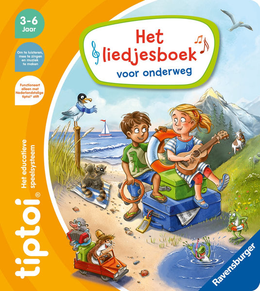 Tiptoi ® het liedjesboek voor onderweg