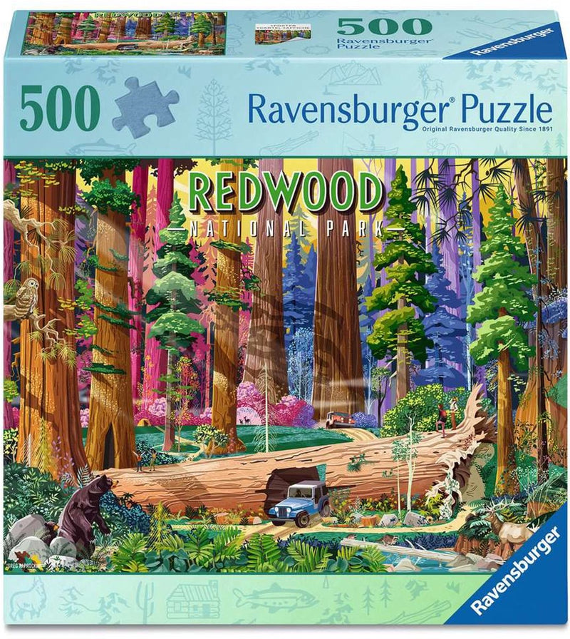 Load image into Gallery viewer, Ravensburger – redwood national park – legpuzzel – 500 stukjes
