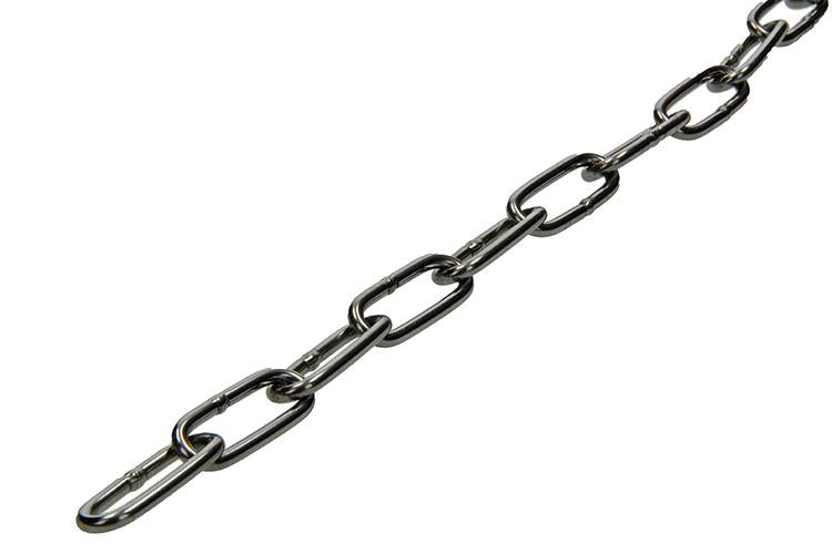 Load image into Gallery viewer, Mack 1015114 - kett. inox sch. lang din5685-1ø 3mm l 26mm 30m wwl 40 kg | 30 stuks
