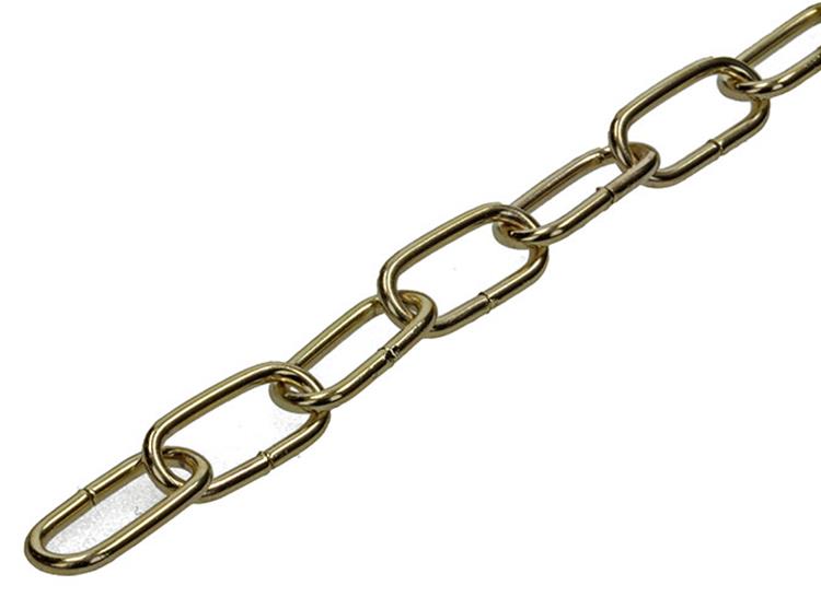 Load image into Gallery viewer, Mack 1015128 - sierketting vermessingd ø 2mm l 16mm 2m | 5 stuks
