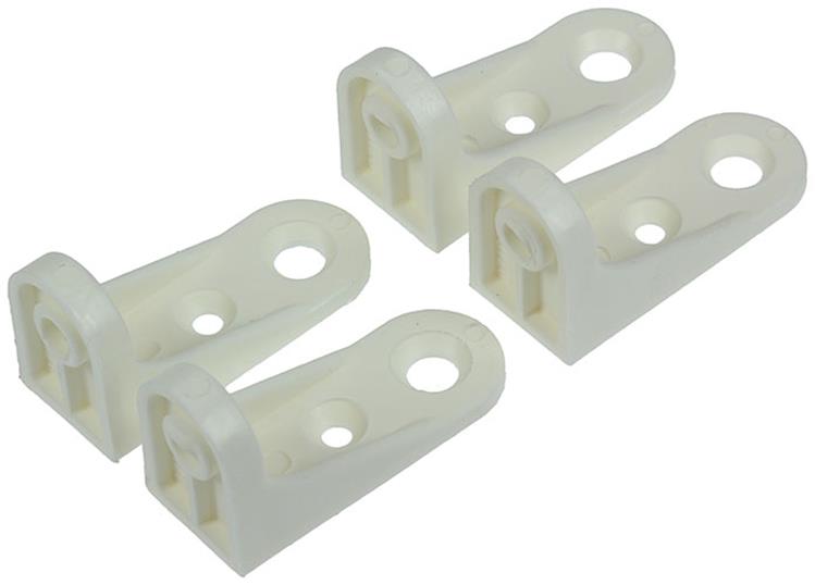 Load image into Gallery viewer, Mack 1013910 - 4 rugwandverbinders wit | 5 stuks

