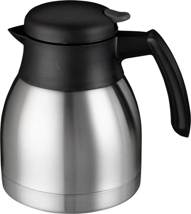Bravilor thermoskan dubbelwandig 1 liter rvs zwart