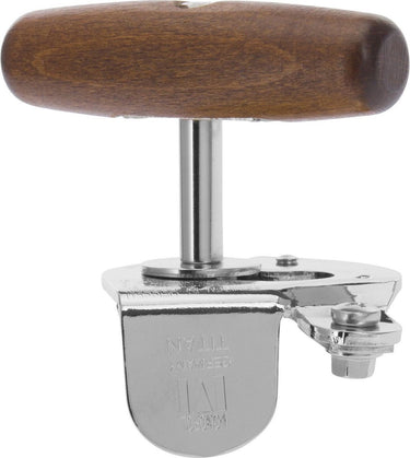 Westmark - professionele blikopener, voor gebruik in de horeca, staal hout, titan, 12242260