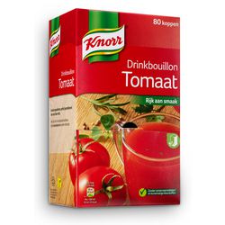 Drinkbouillon knorr tomaat 80 stuks