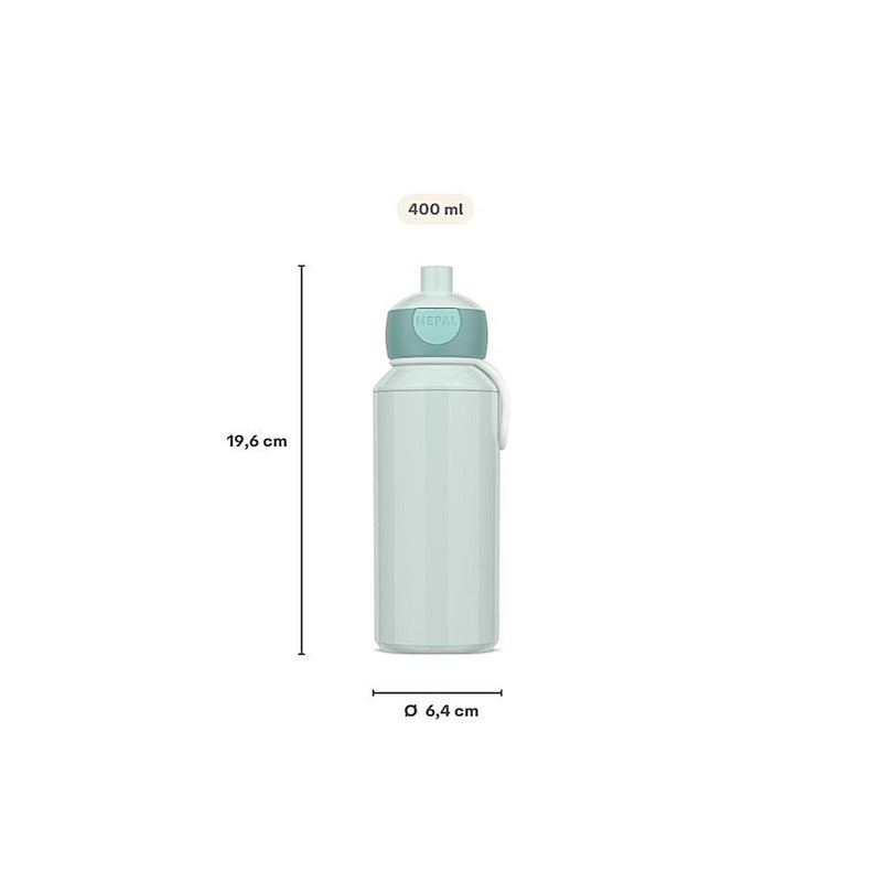 Load image into Gallery viewer, Mepal drinkfles pop-up 400ml cool mint
