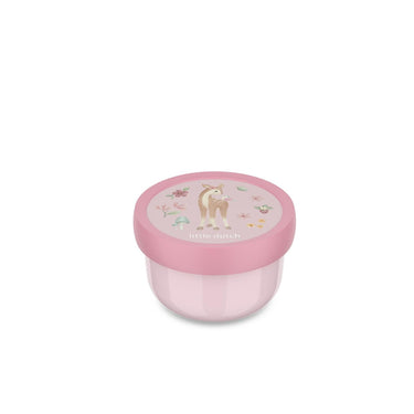 Mepal fruitbox campus little dutch - 300 ml - inclusief fruitvorkje - sluit goed af - snackdoosje - fairy garden