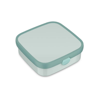 Mepal bento lunchbox groot campus - 1.25 l - inclusief 2 uitneembare lekdichte bentobakjes vorkje - cool mint