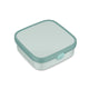 Mepal bento lunchbox groot campus - 1.25 l - inclusief 2 uitneembare lekdichte bentobakjes vorkje - cool mint