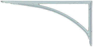 1015318 - versterkte konzool alu wit 300x150 mm | 6 stuks