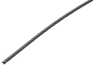 Mack 1015568 - verzinkte staalkabel 7x7 100m 4mm wll 160 kg din en 12385-4 | 100 stuks