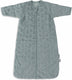 Jollein x nijntje - baby slaapzak winter met afritsbare mouw 110cm - miffy jacquard sea green - winterslaapzak