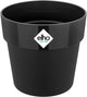 Elho b.for original rond 16 - bloempot voor binnen - 100% gerecycled plastic - ø 15.9 x h 14.6 cm - living black