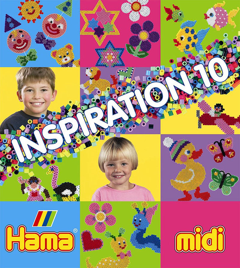 Load image into Gallery viewer, Hama strijkkralen voorbeeldenboekje 'nummer 10'
