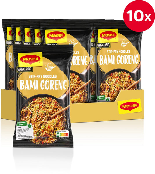 Maggi noodle bami goreng 10x185g