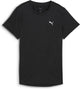 Puma w tad essential heather tee dames sportshirt - black heather