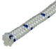 Mack 1013978 - pp gevlochten wit blauw streng10mm 15m | 5 stuks
