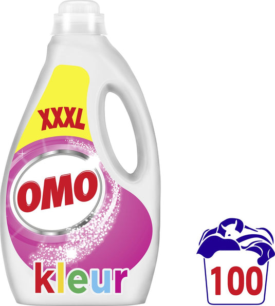 Omo kleur 100 wasbeurten - 5 literfles