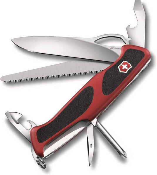 Victorinox rangergrip 78 zakmes 12 functies rood zwart