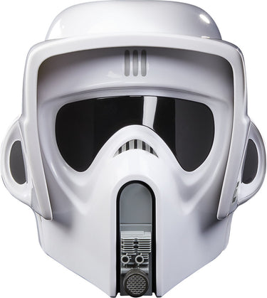 Star wars hasbro : return of the jedi - biker scout black series helmet replica