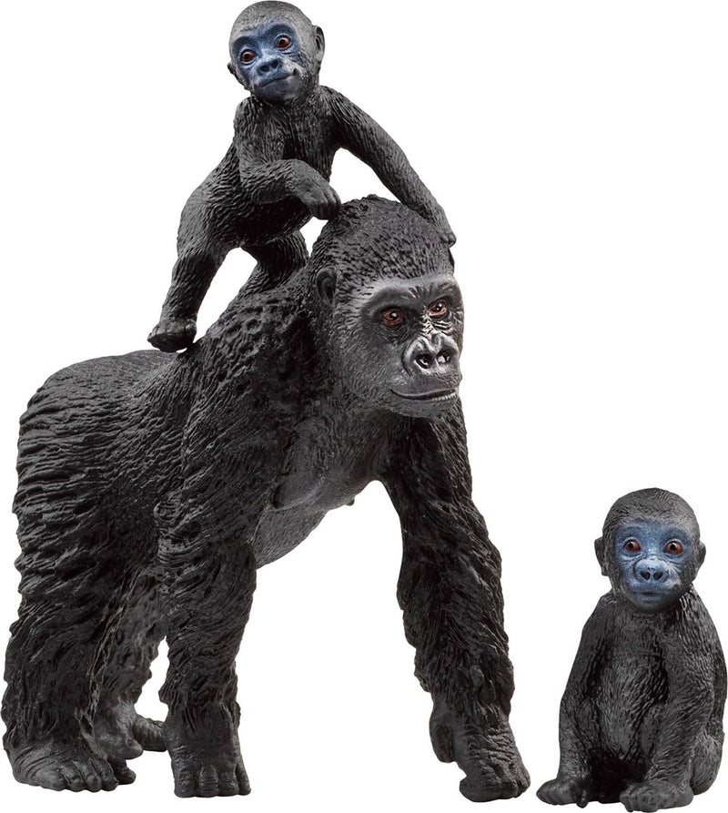 Load image into Gallery viewer, Schleich wildlife gorilla familie 42601

