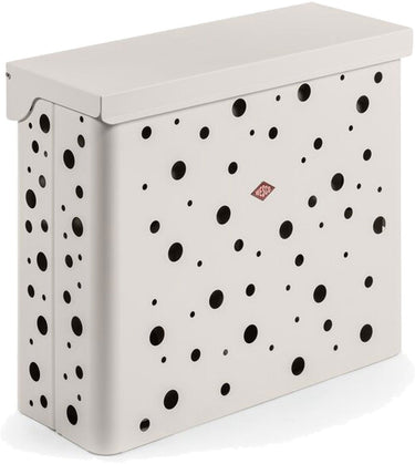 Wesco wasmand duo 2 met inzet | 64 liter | duo wasbox (2x32 liter) | metaal - mat zand | waskorf