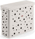 Wesco wasmand duo 2 met inzet | 64 liter | duo wasbox (2x32 liter) | metaal - mat zand | waskorf