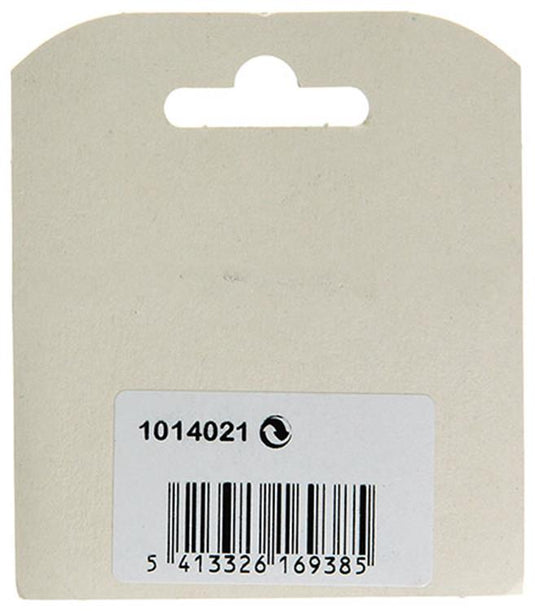 Mack 1014021 - brievenkastslot vernikkeld 25 mm | 5 stuks