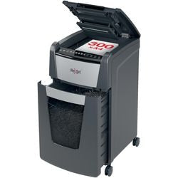Rexel papierversnipperaar optium auto-feed 300m grijs