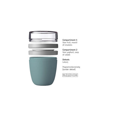Mepal lunchpot ellipse mini vivid mauve