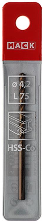 Load image into Gallery viewer, Mack 1018198 - metaalboor hss co5% din 338 ø 4,2 x 75 mm | 5 stuks
