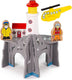Bigjigs rail houten vuurtoren met treintunnel