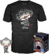 Funko pop! it chapter 2: set figure and tee - pennywise exclusive maat m