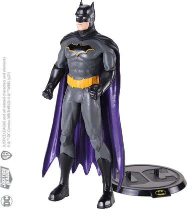 The noble collection noble collection dc comics bendyfigs bendable figure batman 19 cm mini-figuur