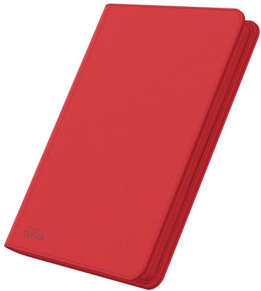 Ultimate guard zipfolio 320 16-pocket xenoskin - red