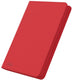 Ultimate guard zipfolio 320 16-pocket xenoskin - red