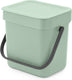 Brabantia sort go aanrecht afvalbakje - 3 liter - jade green