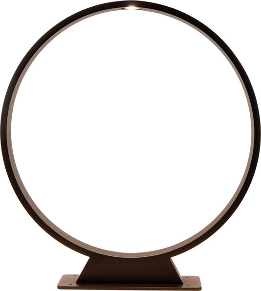Lucide jerel - sokkellamp - ø 40 cm - led - 1x5w 3000k - ip54 - zwart
