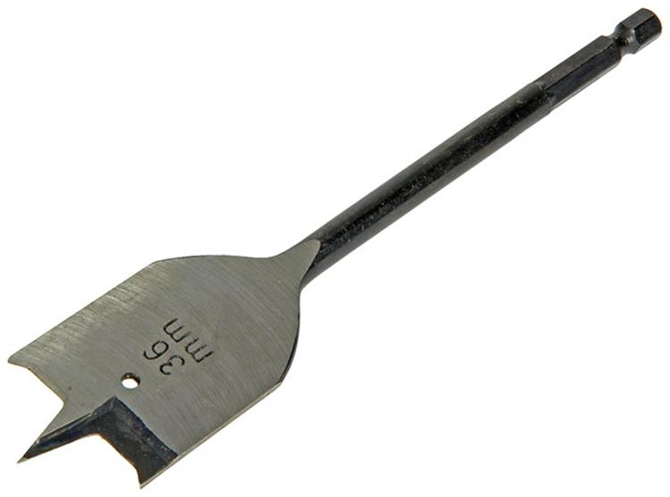 Load image into Gallery viewer, Mack 1018257 - platte houtboor 36mm | 2 stuks
