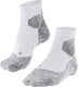 Falke ru trail anti-blaar functioneel materiaal hardloopsokken heren wit - maat 44-45