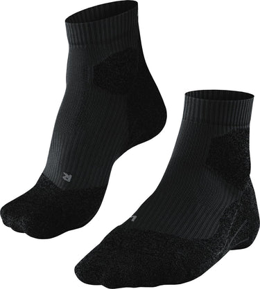 Falke ru trail anti-blaar functioneel materiaal hardloopsokken dames zwart - maat 35-36
