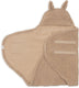 Jollein baby wikkeldeken - 100x105cm - miffy jacquard teddy - biscuit